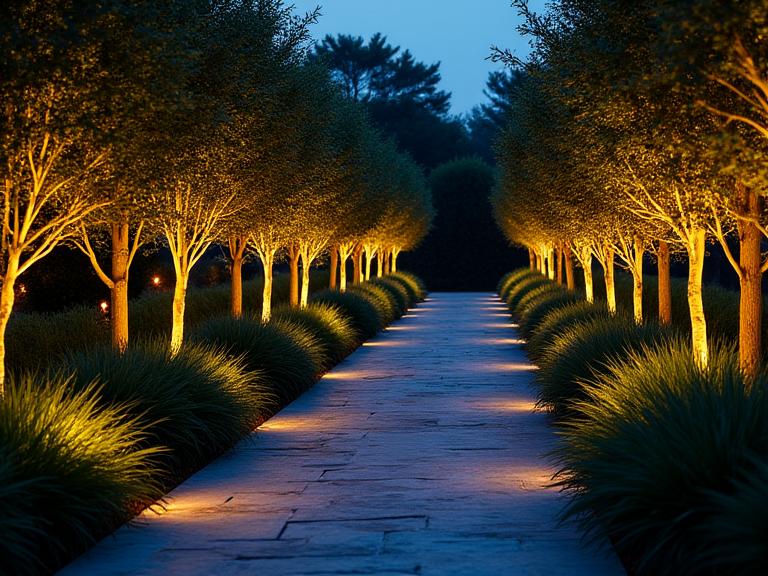 Éclairage LED de jardin